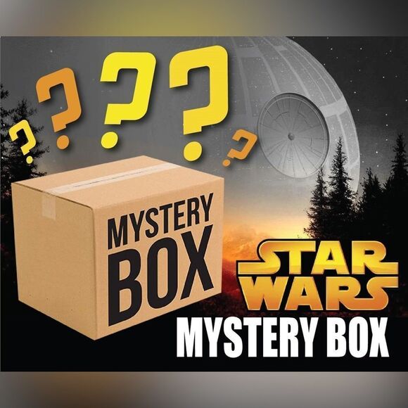 Star Wars Mystery Box - Assortment of Star Wars Themed Items - Picture 1 of 1